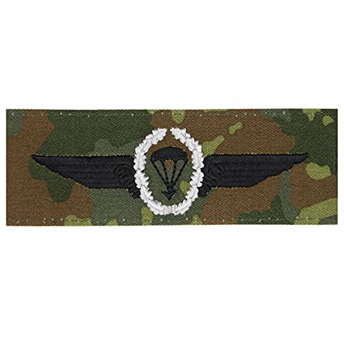 baum-m gmbh Amazon Bundeswehr-Abzeichen Fallschirmjäger Flecktarn/Silber baum-m gmbh Amazon Bundeswehr-Abzeichen Fallschirmjäger Flecktarn/Silber