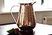 Kosdeg - Copper Pitcher With Lid - 68 Oz - Drink More Water, Lower Your Sugar Intake And Enjoy The Health Benefits - Pure Copper Handmade Hammered Jug, The Best Bedside Carafe - Heavy Gauge