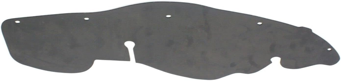 DAT AUTO PARTS Front Left Driver & Right Passenger Side Engine Splash Shield Pair Set of 2 Replacement For 1998-2008 Ford Ranger 2WD4WD Black Textured Rubber FO1250144 FO1251144 1L5Z16103CA 7L5Z16102A