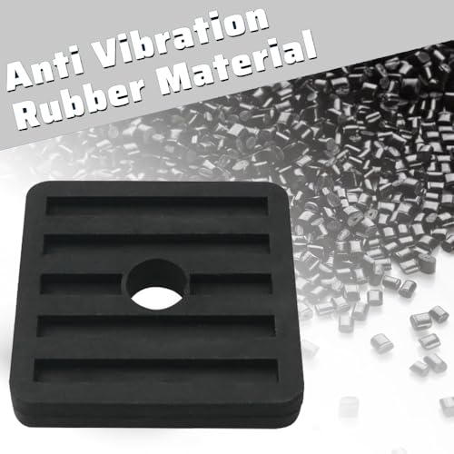 Schwingungsdämpfer Klimaanlage aus Gummi, 8 Stück Klimaanlage Vibrationsdämpfer Gummipuffer, Klimaanlagen Gummidämpfer für Klimagerät Außeneinheit, Schwarz