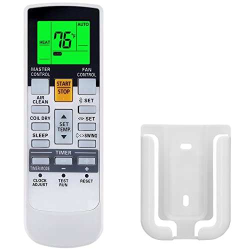 Télécommande climatiseur Fujitsu ASU24RLQ ASU30RLXB avec boîtier mural