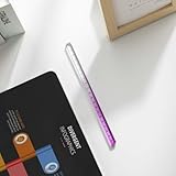 DIY Drawing Tools Acrylic Creative Transparent Math Drawing Ruler Korean 15cm 20cm 30cm Gradient Straight(15cm-G)