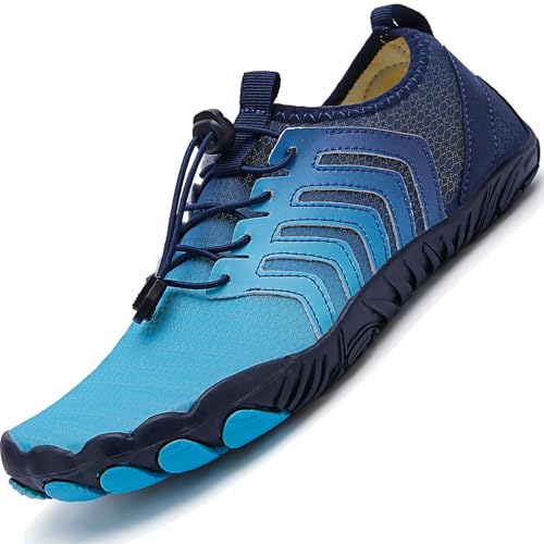 MADEHAO Mens Water Shoes Womens Aqua Socks Swim Shoes Barefoot Quick Dry Non Slip Design Lightweight for Surfing Swimming Beach Sports Kayaking Diving