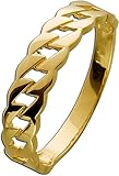  Ketten Ring Gelb Gold 333 Kettenring Motiv Damen Goldring 18