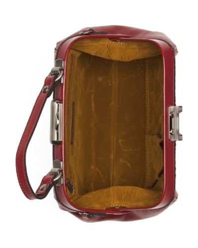 Image of Patricia Nash Gracchi Satchel Leather Handbag Purse