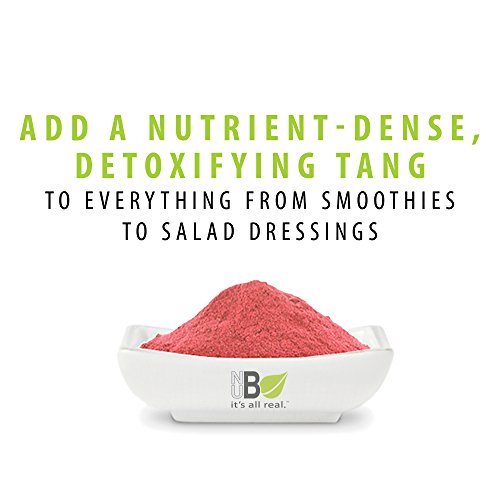 Nubeleaf Organic Red Raspberry Powder 14Oz Jar #TOP2