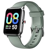 [Resistente al agua hasta 5 ATM y compatibilidad] Este reloj inteligente es resistente al agua hasta 5 ATM. Este reloj inteligente es compatible con la mayoría de los teléfonos inteligentes con iOS 7.0 y Android 4.4 o superior a través de VeryFitPro.