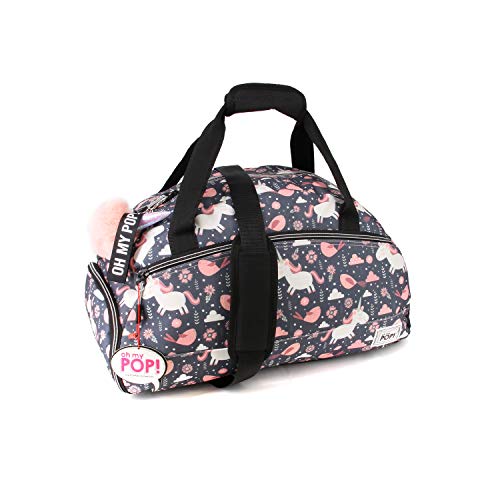 Oh My Pop! Fantasy-Borsa Sportiva Uptown, Multicolore, 24 x 51 x 28 cm, Capacità 33.5 L