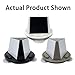 Magnetic Roof Toppers, Suction Cup Car Top Hats, Set of 10 with Dry Erase Panels, Double Adsorption Dual Use Magnetic Car Top Hat (Grey)