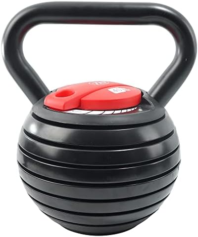 7LAMBDA7 Adjustable Kettlebell Set 10 LB – 40 LB, Home Gym or Office Strength Training Equipment, Kettle Bells Weight Set For Men Or Women Strength Training Exercise