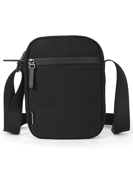 Small Sling Bag - Water Resistant Mini Crossbody Travel Bag for Men & Women, Anti-Theft Chest Bag with Waterproof Zippers for Phone, Passport, and Everyday Use