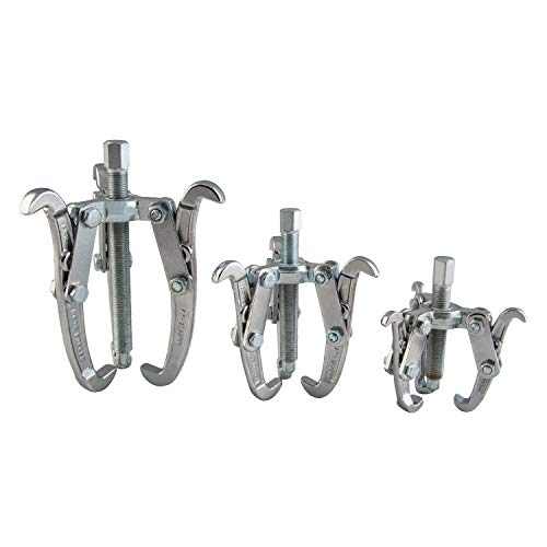 Arcan Hardened 3, 4 & 6-Inch Gear Puller Set with Reversible Jaws (ASGPS)