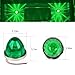 Kingshowstar 2Pcs Green Watermelon Lights,Turn Signal Cap Roof Trailer Marker Clearance Light Underglow Rock Tail Lighs for Semi Truck Pickup Trailer RV Bus Van Camper Golf Car,IP67 Waterproof