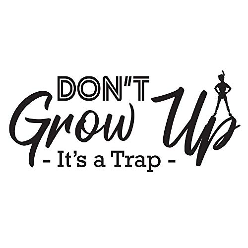 Adesivo da parete in vinile prespaziato mod. Don't...