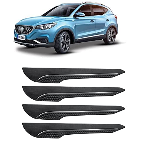 Image of AOSIS-Car Bumper Protector /Bumper Guard for MG eZS with Single Chrome Stripe (4-Pcs)