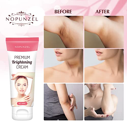 Nopunzel Underarm Cream, Dark Spot Remover For Body, Dark Spot Cream, Dark Armpit Remover, Moisturizes For Intimate Areas, Armpit, Neck, Back, Legs, Elbows, For A Instant Result #TOP6