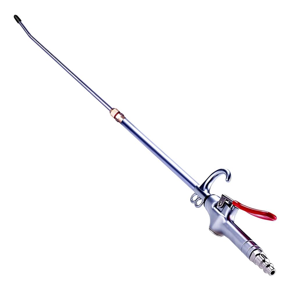 Littimoon Pneumatic Air Compressor Accessories Tool, Industrial Extensible Stainless Steel Air Blow Nozzle