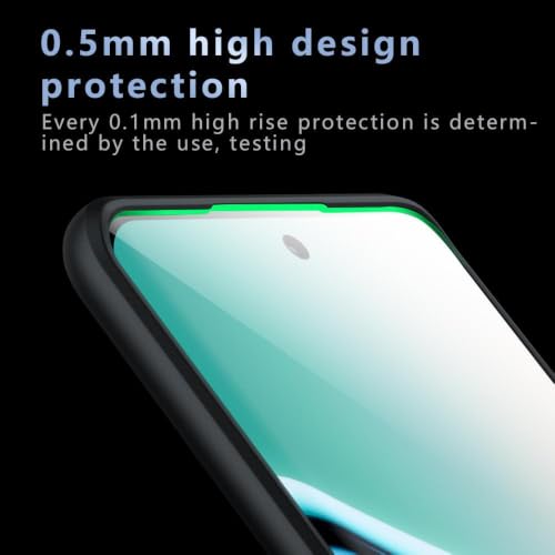 Image of Matte PC+TPU Back Cover Case for Redmi Note 15 Pro 5G, Air Bag Corners, Anti-Fingerprint, Never Turns Yellow, Micro Arc Edge, Camera Protection, Black
