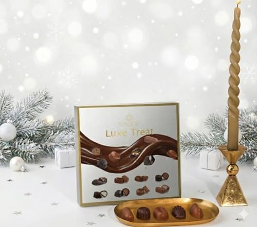 Image of SMOOR Luxe Treat Box of 16 | Assorted Choco Gift Box for Celebration & Gifting