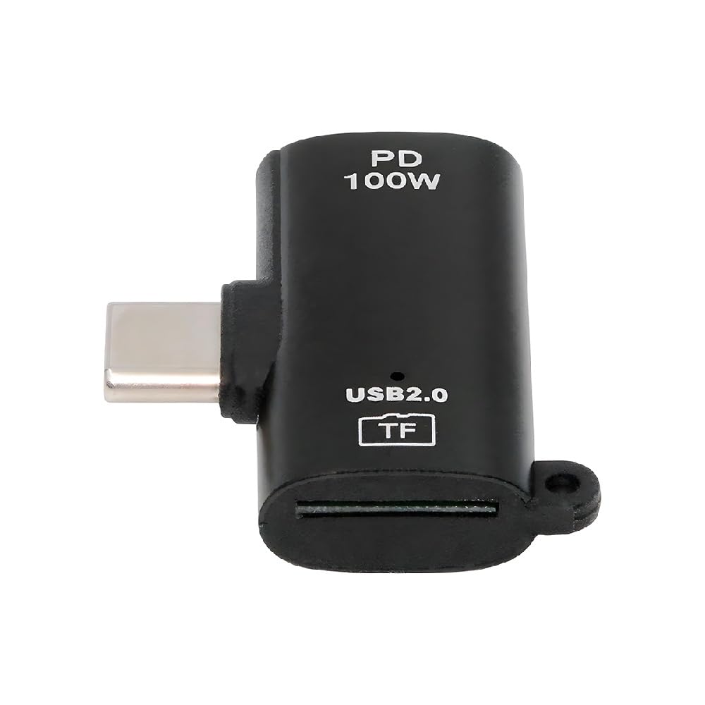 Cablecc USB-C Type-C Host to TF Micro-SD T-Flash Card Reader OTG & 100W 480Mbps PD Power Adapter for Laptop Tablet Phone-image-28