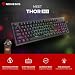 Mechanische Gaming Tastatur QWERTZ Full-Size, Brown Switches, Hot Swap, RGB