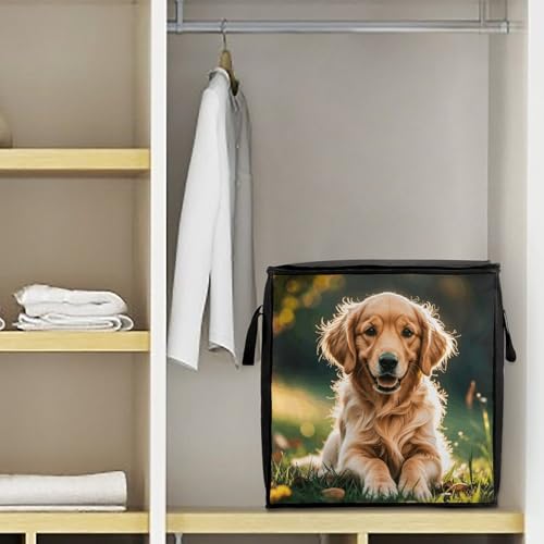 Couvertures sacs de rangement Golden Retrievers pour placards encombrés