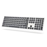 ★Multi-Geräte Bluetooth-Tastatur JOYACCESS Multi-Device Keyboard verbindet sich mit bis zu 3 Geräten. Sie können mühelos mit einem Knopfdruck zwischen den Kanälen wechseln, sie funktioniert auch mit Ihrem Smartphone und Ihrem Tablet.