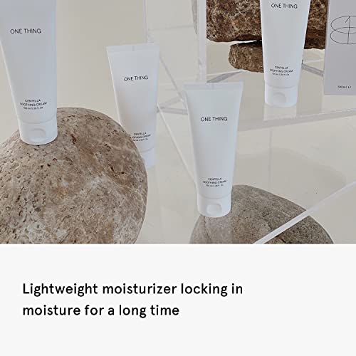One Thing Centella Soothing Cream 3.38 Fl. Oz. | Vegan Hydrating Facial Moisturizer For All Skin Types | Korean Skin Care #TOP6