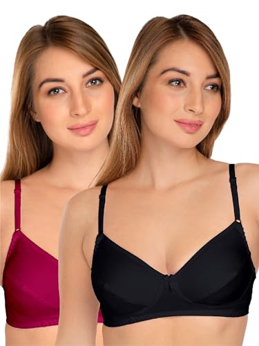 Image of Daisy DEE Women's Wire Free Non-Padded Full Coverage Seamed Regular Bra NCLBR