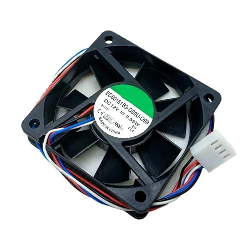 Ventilateur 6015 12V 4 broches EC60151B3-Q00U-Q99 pour boîtier PC