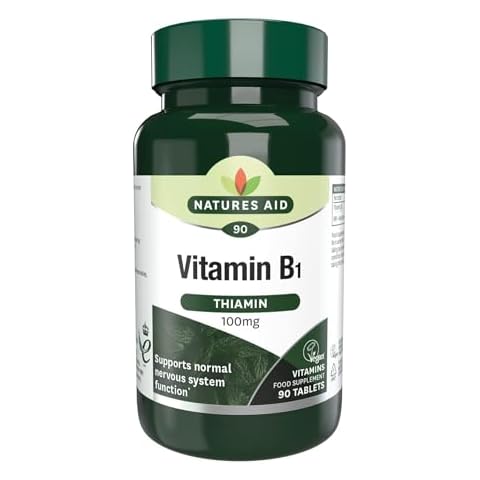 Natures Aid Vitamin B1 Thiamin Tablets Cover