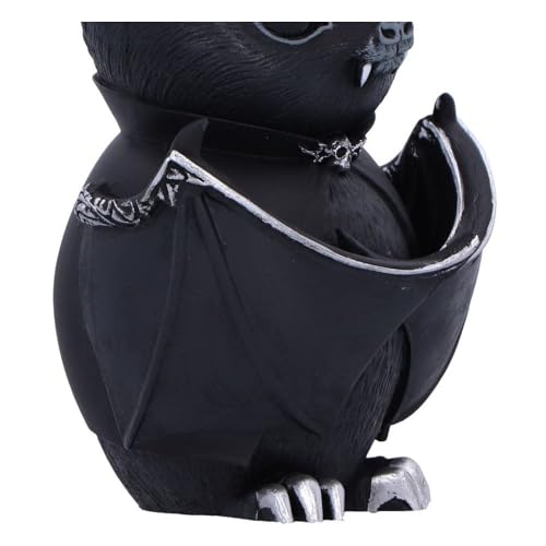Estatua unisex Nemesis Now Belzebat de resina negra miniatura 5