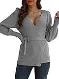 Damen Strickpullover Perfekt für Herbst, Frühling und Winter, angenehm zu tragen, ideal für den Alltag, Party, Strand, Urlaub, machen Sie charmant und cool.