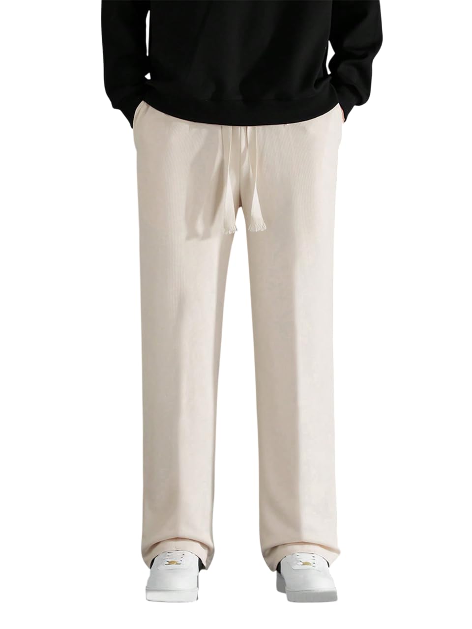 Mens Solid Polyester Straight Fit Track Pants with Drawstring Closure | Full Length Comfortable Fabric | Bottom Wear | Ideal for Gym, Running and Travel-picture-37