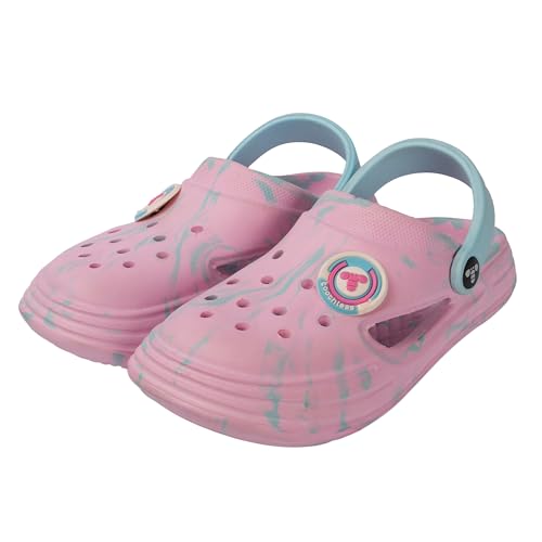 Image of toothless Kids Girls Clogs | Lightweight & Waterproof Slip-On Clogs with Backstrap | Anti-Skid Sole | Cute & Comfy Footwear for Indoor & Outdoor Play