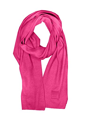 C.C Unisex Winter Thick Ribbed Knit Stretchy Plain Extra Long Scarf Wrap2