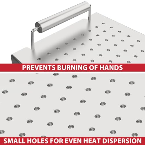 Image of Griddle Warming Rack for Blackstone 17 22 28 36 Inch Griddles, Adjustable Grill Warming Rack for Blackstone Weber Charbroil and Most Tabletop Griddle Accessories
