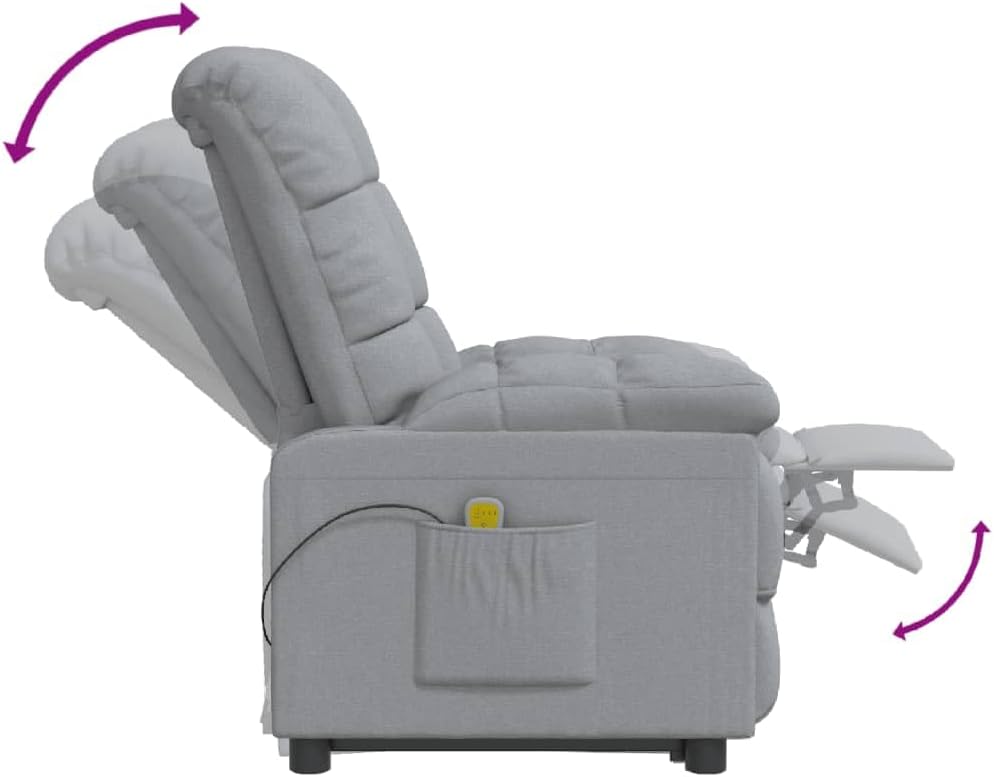 Kaavio, joka näyttää tuolin kallistusliikkeen