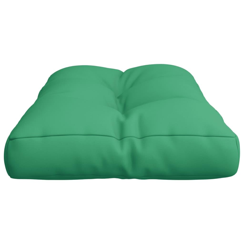 Coussin de Palette Vert 80x40x12 cm, Coussin pour Canapé de Jardin et Banquette Extérieure, Rembourrage Moelleux en Polyester pour Mobilier de Terrasse et Salon