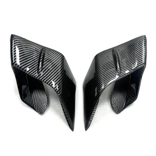 Carénage à aile fixe pour Yamaha R6 2017-2024 en look carbone ABS