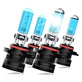 SPBRTBUB headlight bulbs Compatible With Jeep Grand Cherokee 1999-2004 halogen Headlight Bulbs,9005XS High Beam & 9006XS Low Beam, 4-Pack
