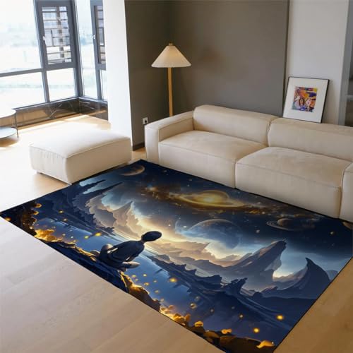 Paillasson tapis de sol pad univers pour chambre de garçon douce - 4