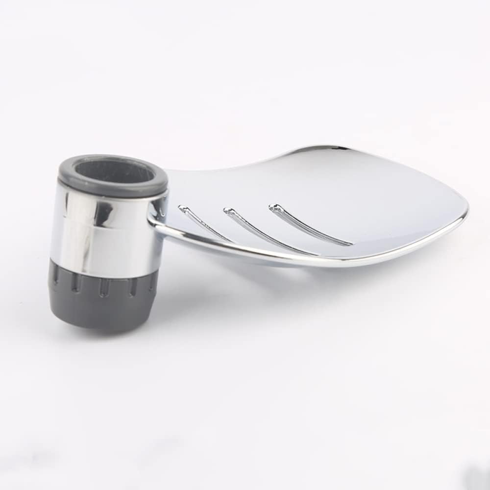 Jaboneras, Barra Jabonera Bandeja En Forma De Hoja for Barras De Ducha Y Barras De Elevación En Tamaños Herramienta De Baño Ajustable Jabonera De Metal Accesorios De Baño (Color : 22mm)