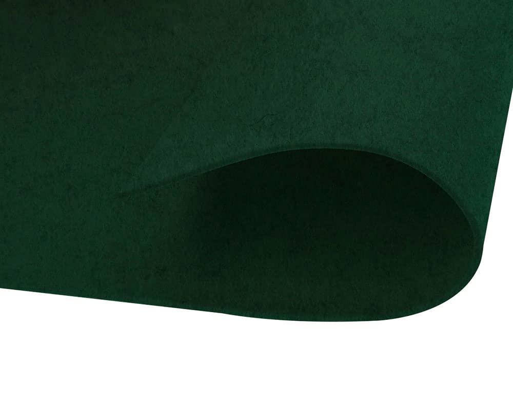 INNSPIRO Acrylic felt army green sheets 20 x 30 cm x 2 mm. 220 g/m2 10u.