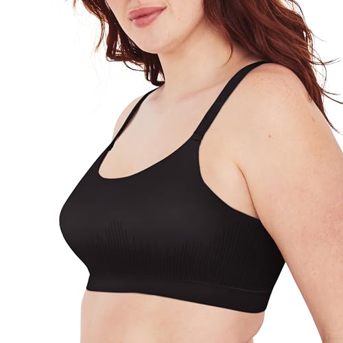 Bali Women's Modern Seamless, Pullover Wireless Bralette with Adjustable Straps2