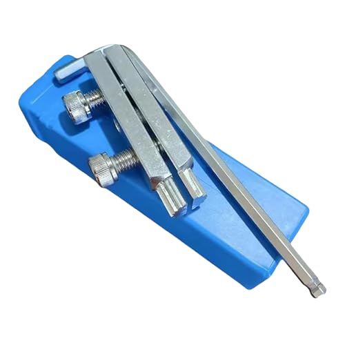 Extractor de tornillos pelados, kit de herramientas de extracción de tuberías rotas de 1.4 x 4.7 x 0.4 pulgadas, herramienta de extracción de grifo roto, extractor de tornillos multiusos, juego de 3