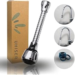 Filtro De Agua Para Fregadero De Cocina Aireador Grifo Cocina - Adaptador Grifo Cocina - 2 Chorros Ahorro Hasta el 50% de Agua - Filtro Grifo Cocina Filtro Grifo Fregadero Grifo Lavabo Extensor Grifo Cocina Grifos Difusor Grifo Cocina