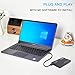 HWAYO 750GB External Hard Drive Portable 2.5'' Ultra Slim HDD Storage USB 3.0 for PC, Laptop, Mac, Chromebook, Xbox One (Black)