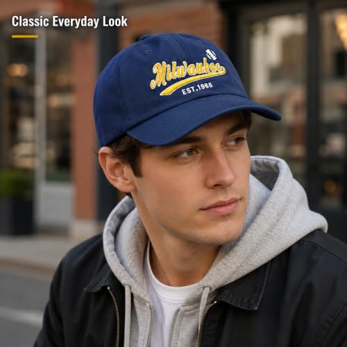 Image of Cap Hat Classic Vintage Embroidered Hat Cap for Men Women Teenager Cap Adjustable