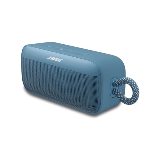 New Bose SoundLink Plus Portable Bluetooth Speaker, Wireless Outdoor Speaker, Up to 20 Hours Battery Life, Waterproof and Dustproof, Blue Dusk view 1